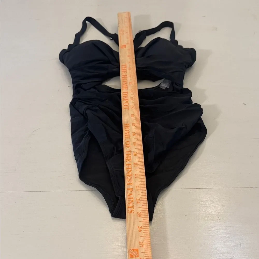 Eomenie One Piece Cutout High Waist Swim Suit Size XS